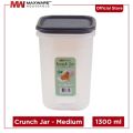 Crunch Jar Airtight container with lid kitchen accessories food storage air tight storage jars canister for snacks dry fruits lentils storage etc. 
