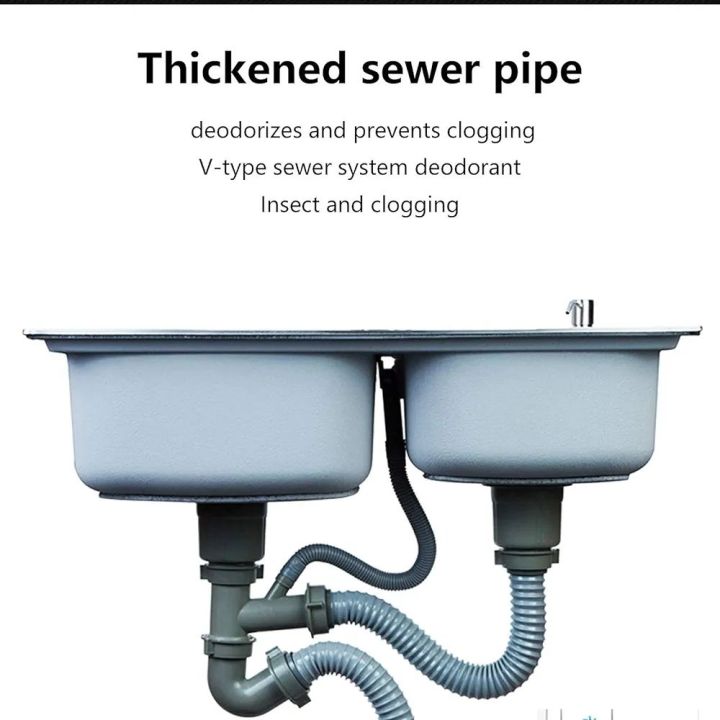 Double%20bowl%20Sink%20waste%20bowl%20fitting%20kitchen%20pipe%20kit%20fitting%20complete%20kitchen%20accessories%20drain%20pipe%20complete%20set%20-%20Image%204