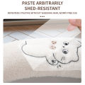 Winter Thickened Plush Toilet Seat Pad Household Universal Style Adhesive Fixed Warm Toilet Seat Cover.