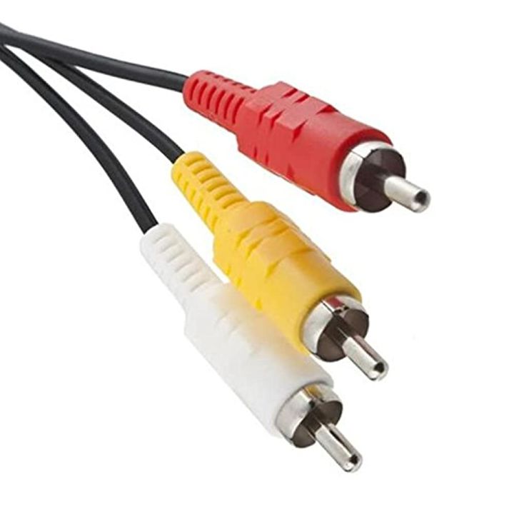 Connecting%20Cable%20RGEEK%20PS2%20PS3%20AV%20to%20RCA%20Composite%20Cable%20Cord%20for%20%20Playstation%202%20PS3%20(6FT)%20Can%20Be%20Viewed%20on%20TV/Monitor%20-%20Image%203