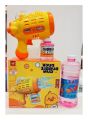 Bubbles Gun Electric Toys with Extra 500 ML Bubbles+Light,Music. 