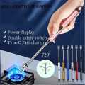 Long Candle Kitchen Electric Usb Lighters Bbq Rechargeable Hose Torch Electric Plasma Arc Lighter. 