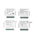 TUYA WiFi or Zigbee Switch with Multiple Dry Contact Points for Curtain Dimming and Metering, Smart Switch. 