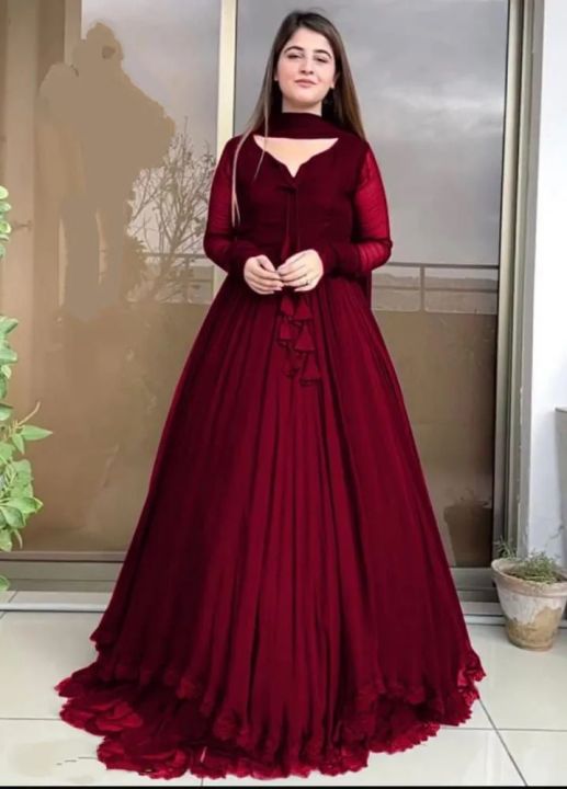 Fabulous%20Launch%20New%20Arrival%20Trendy%20Stitched%20Double%20Flare%20Party%20Wear%203pc%20Maxi%20Dress%20For%20Women%20and%20Young%20Girls%20-%20Image%203