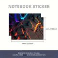 Laptop stickers, geometric pattern, scratch-resistant self-adhesive, semi-glossy treatment, reuse, paste and remove for easy. 