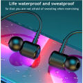 Wireless Headphone Fone Bluetooth 5.0 Neckband Earphones Silicone Hifi Stereo Sports Headset Halter Waterproof Magnetic Earbuds. 