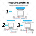 ZigBee 1 Gang Mini Smart Switch Module DIY Light Switches Relay Breaker Two-Way Control Home Automation Works With Zigbee2MQTT. 