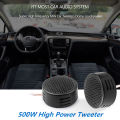 2PCS 500W Tweeter Speakers Car Audio System Door Auto Audio Music Subwoofer Electronic Modification Loudspeaker. 
