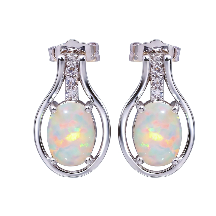 Hypoallergenic%20White%20Fire%20Oval%20Opal%20Earrings%20Gift,Anniversary%20Birthday,Elegant%20Cubic%20Zircon%20Accent%20Luxury%20Jewelry%20Gift%20for%20Women%20-%20Image%203