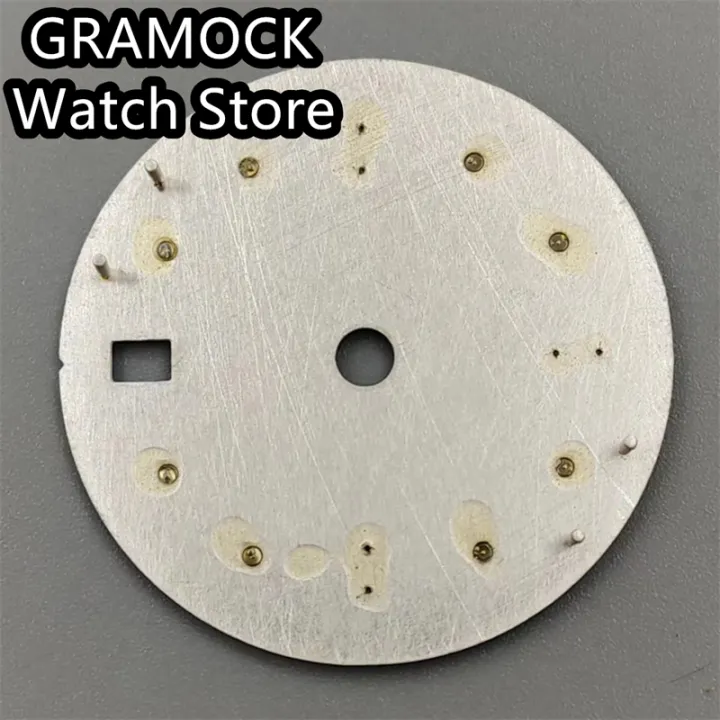 GRAMOCK%2029mm%20Meteorite%20Pattern%20Dials%20GMT%20Watch%20Hands%20Fit%20NH34%20Movement%20Green%20Luminous%20Suitable%20for%20Mechanical%20Watch%20Installation%20-%20Image%205