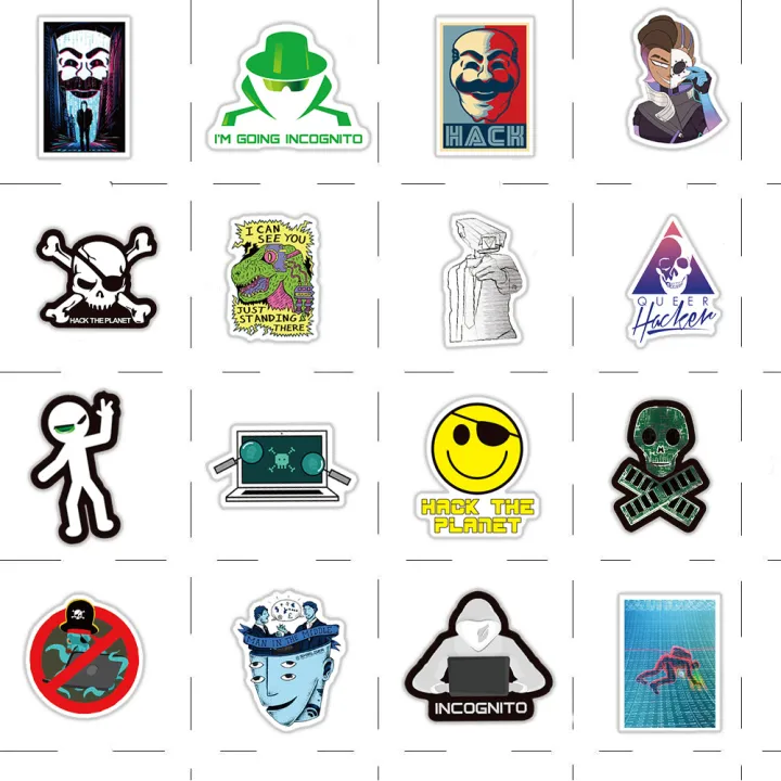 50PCS%20Funny%20Network%20Hacker%20Programming%20Stickers%20Fun%20Cartoon%20IT%20Engineer%20Computer%20Sticker%20Luggage%20Laptop%20Guitar%20Phone%20Decals%20-%20Image%204