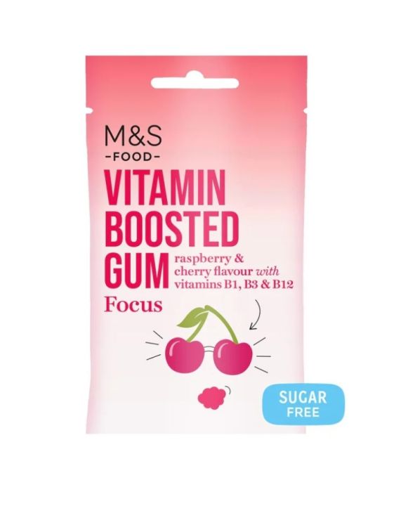 M&S Vitamin Boosted Gum Focus 27g