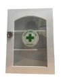 First Aid Box Wall Type/ Wood & Glass Large. 