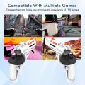 Enhance FPS Game Experience VR Handle Attachment For Meta Quest 2/3/3s, VR Accessories for Quest 2, Gunstock Grip For Quest 3/3s. 
