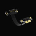 PCI-E3.0 PCI-E Cable PCI Express Riser Card PCIE1x Extender Extension Cable Graphics Card Ribbon x1 3 Network card sound card 90. 