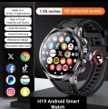 H19 Android Smart Watch 5G Network Sim Android 9.0 GPS, WIFI & Bluetooth with 900W HD 3D Rotating Camera 8+128G Large Memory Latest Version. 