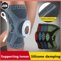 MK decompression knee brace, knee support pad, knee pain relief knee brace, silicone spring support pad. 