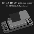 ANBERNIC RG552  Handheld Game Console 5.36‘’ IPS Screen Android Linux Dual Systems Retro Video Game Player Built in 4000+ Games. 
