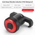 WEST BIKING Smart Bike Taillight IPX6 Waterproof Intelligent Sensing Brake Tail Light Bicycle Rear Light Cycling Warning Light. 