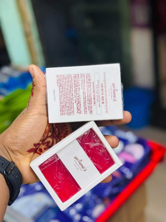 Pomegranate%20Peeling%20Soap%20100gm%20Fruit%20Aroma%20Bath%20Soap%20for%20Moisturizing%20And%20Softening%20the%20Skin%20-%20Image%202