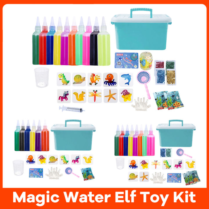 Magic Water Elf Toy Kit Aqua Fairy Water Gel Aqua Gel for Kids Children ...