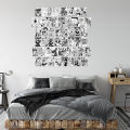 50Pcs Wall Collage Kit Aesthetic Anime Manga Panels Poster Birthday Present Art Print Photo Collection for Teens Bedroom Decor. 