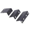 Metal Rack Ears Bolts Rack Mount Bracket Kit for Hikvision 1U/1.5U/2U NVR Network Video Recorder Camera Install Mounting. 
