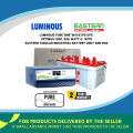LUMINOUS IPS OPTIMUS 1250 WITH EASTERN TUBULAR BATTERY 200T WITH BOX FOR 5 / 6 FAN 10 / 12 LIGHTS OR COMPUTER TV OTHERS.
