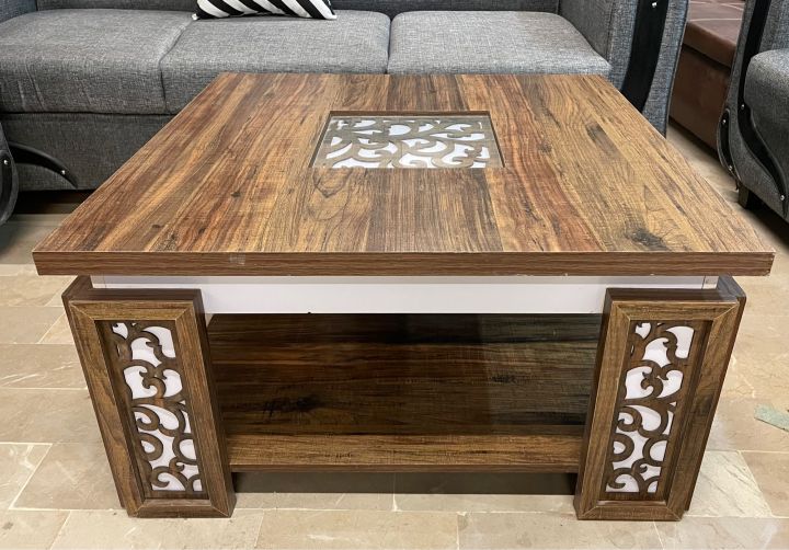 Center table coffee table with storage