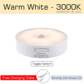Motion Sensor Light Bedroom Night Light Room Decor USB LED Lamp Rechargeable Home Decoration Lights For Stairs Hallway Closet. 