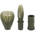 New Matcha Whisk With Whisk Holder Reusable Resin Whisk Food Grade Green Tea Powder Whisk.