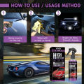 3 In 1 Car Ceramic Coating Spray 100ml Auto Nano Ceramic Coating Car Exterior Scratch Restorer Ceramic Spray Coating. 