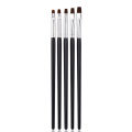 5Pcs Dental Resin Brush Pens Dental Shaping Silicone Adhesive Composite Porcelain Teeth Dentist Tools Dentistry Lab Tool.