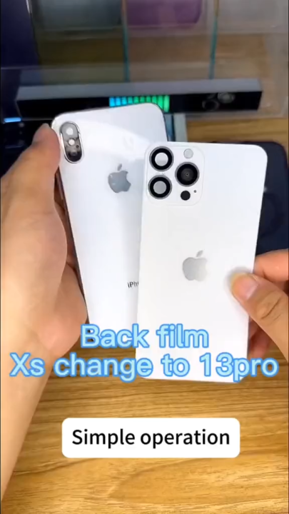 iPhone X / XS Max / IPhone 11 / 12  IP XR to iPhone 13 Pro Converter Sheet & Case High-Quality Protection and Anti Scratch Sheet & Case