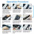 100ML Printer DTF Ink Cleaning Liquid Printhead Head Cleaning Solution Cleaner For Epson Inkjet Printers With Syringe Kit Tools. 