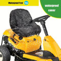 1 PC Heavy-Duty Tractor Seat Cover for Kubota Cadet Mahindra Riding Lawn Mowers - Black Polyester with Secure Drawstring Closure.