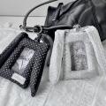 Hot Sale Y2K Polka Dot Rabbit Ears Card Holder 3-inch Photocard Holder Korean Style Bag Pendant.