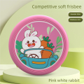 Kids Soft Frisbee Cartoon Flying Disc Safe Outdoor Sport Toy Parent-Child Game for Boys Girls Beach Backyard Family Play.