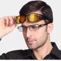 Night Vision Sunglasses Car Night Driving Glasses Driver Goggles Unisex Sun Glasses UV Protection Sunglasses Eyewear Gift.