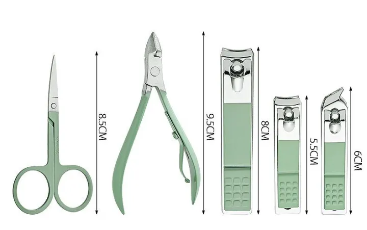 16pcs/set%20Nail%20Cutter%20Set%20Stainless%20Steel%20Nail%20Clippers%20Set%20With%20Folding%20Bag%20Manicure%20Cutter%20Kits%20Scissors%20Makeup%20Beauty%20Tool%20-%20Image%205