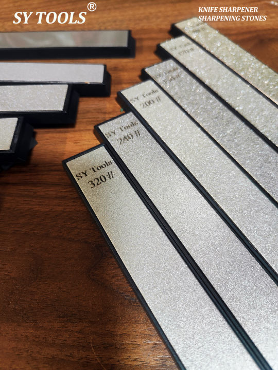 "158x22x6mm%20Universal%20Electroplated%20Diamond%20Sharpening%20Stone%EF%BD%9CFits%20Angle%20Sharpeners%20&%20Handheld%20Use%EF%BD%9C15%20Grits%20(80#-3000#)%EF%BD%9CABS%20Anti-%20-%20Image%202