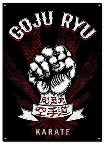 Goju Ryu Karate Metal Tin Signs,Martial Arts Colorfast Posters ...