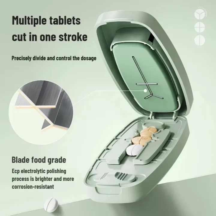 Multifunctional%20Pill%20Splitter%20with%20Storage%20Compartment%202/3/4%20Parts%20Dustproof%20Pill%20Divider%20Storage%20Box%20Divide%20Organizer%20Crusher%20-%20Image%206
