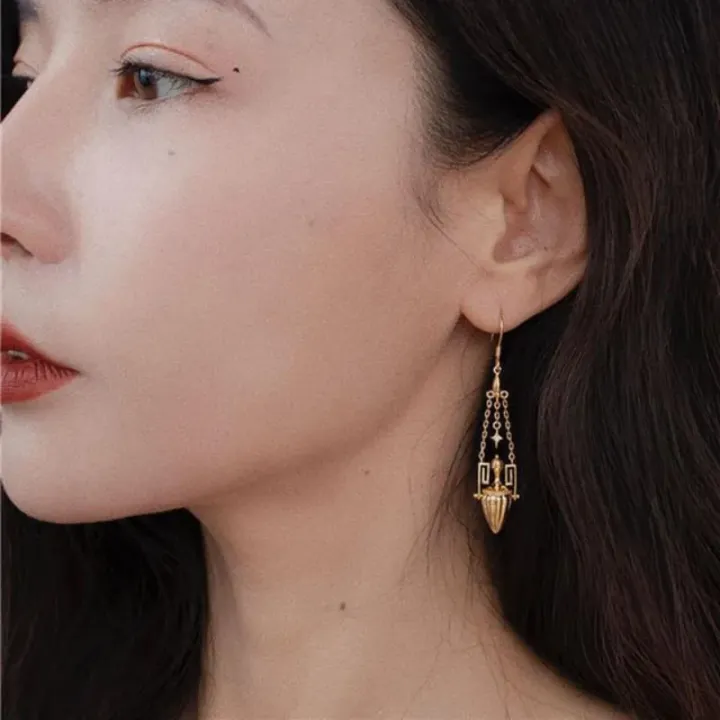 Punk%20style%20glossy%20copper%20inlaid%20zircon%20cone%20long%20earrings%20for%20women%20fashion%20new%20in%20charms%20earings%20banquet%20jewelry%20-%20Image%206