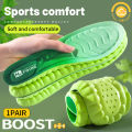 PU Feet Sole Soft Orthopedic Sport Insoles for Breathable Shock Absorption Running Shoes Pad for Men Women Arch Support Insole. 