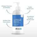 The Derma Co 1% Salicylic Acid Exfoliating Body Wash | Gently Cleanses & Exfoliates | Hydrating Body Cleanser | 8.45 Fl Oz/250ml. 