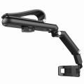 Sun Visor Phone Holder for Car Multifunctional 360° Rotating Sun Visor Cell Phone Holder with IPhone/Samsung/Android. 