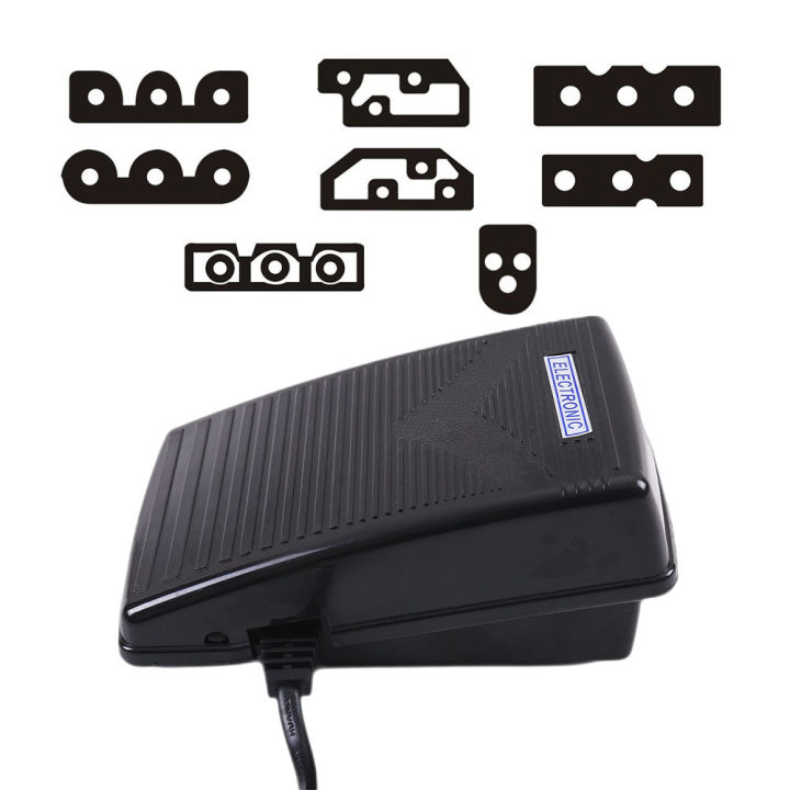 Sewing Machine Foot Pedal Speed Adjustor Controller Motor Part Control Switch PowerCord Electronic For Brother Singer