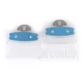 2Pcs 1.5mm + 4.5mm Hair Clipper Guide Comb Set Standard Guards Attach Trimmer Parts Electric Accessories. 
