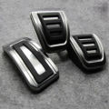 LHD Car Pedals for Volkswagen Polo Vw Golf 4 Bora Beetle RSi GTI R32 for Audi A3 SEAT Leon 1M Toledo 1L Pad Foot Rest Pedal GE. 